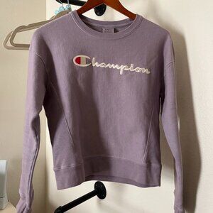Champion Sweatshirt, Size XS, Purple